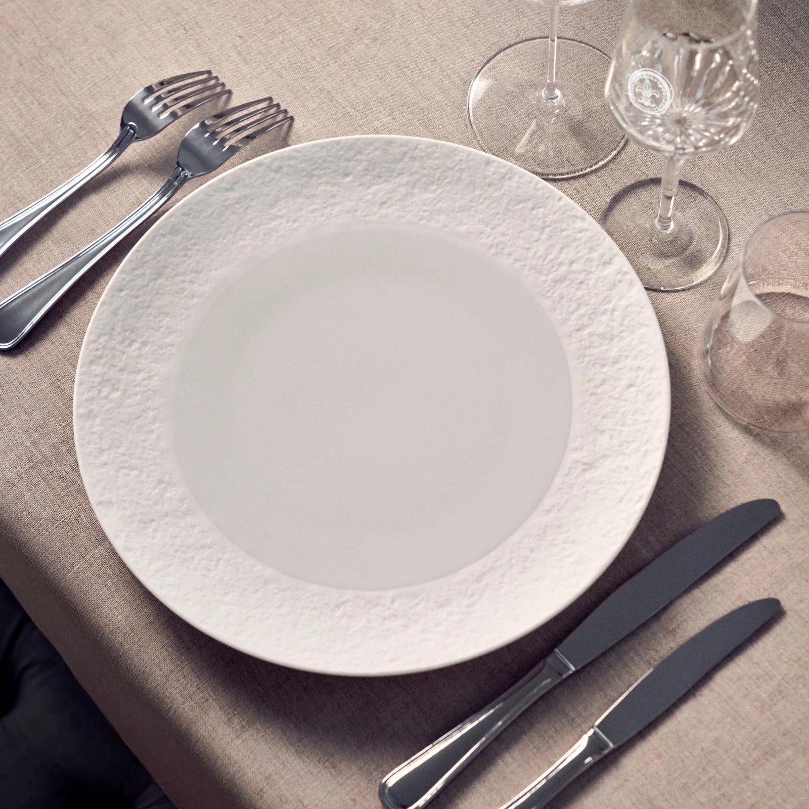 Ode à la Matière - Set de 2 Assiettes à Dessert