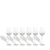 Thumbnail of Lot de 6 verres en cristal